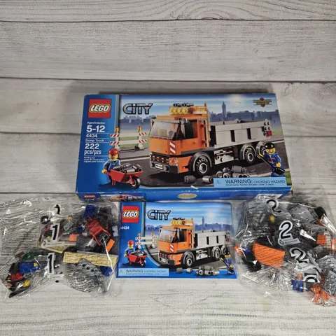 LEGO City Great Vehicles Dump Truck 4434 Complete Set 222 pcs Age 5-12 Retired