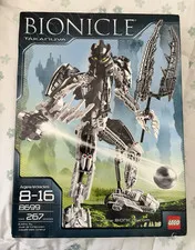 LEGO BIONICLE Mistika Takanuva 8699 Complete Set 267 Pieces Factory Sealed