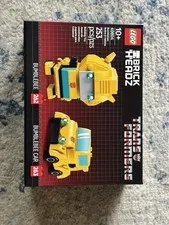 LEGO BrickHeadz Transformers 40804 Bumblebee & Car Complete Set 253 pcs