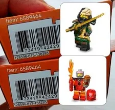 Lego Minifigure Series 29  Bionicle Cosplay And Mysterious Ronin 71052