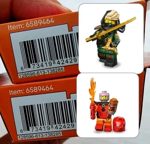 Lego Minifigure Series 29  Bionicle Cosplay And Mysterious Ronin 71052