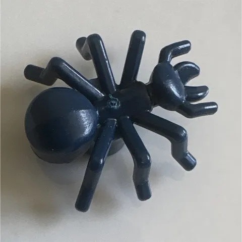 LEGO Black Spider Animal Figure Piece - Plastic, 1pc, Animals Interest