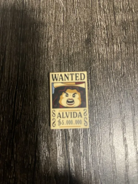 LEGO One Piece ALVIDA Wanted Poster 75636 75637 75638 75639