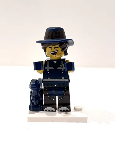 LEGO Vest Friend Rex Minifigure LEGO Movie 2 tlm161 with Stand and Accessories