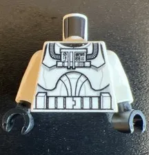 Lego Star Wars Torso Armor Clone Trooper Pilot (Clone Wars) Pattern A27