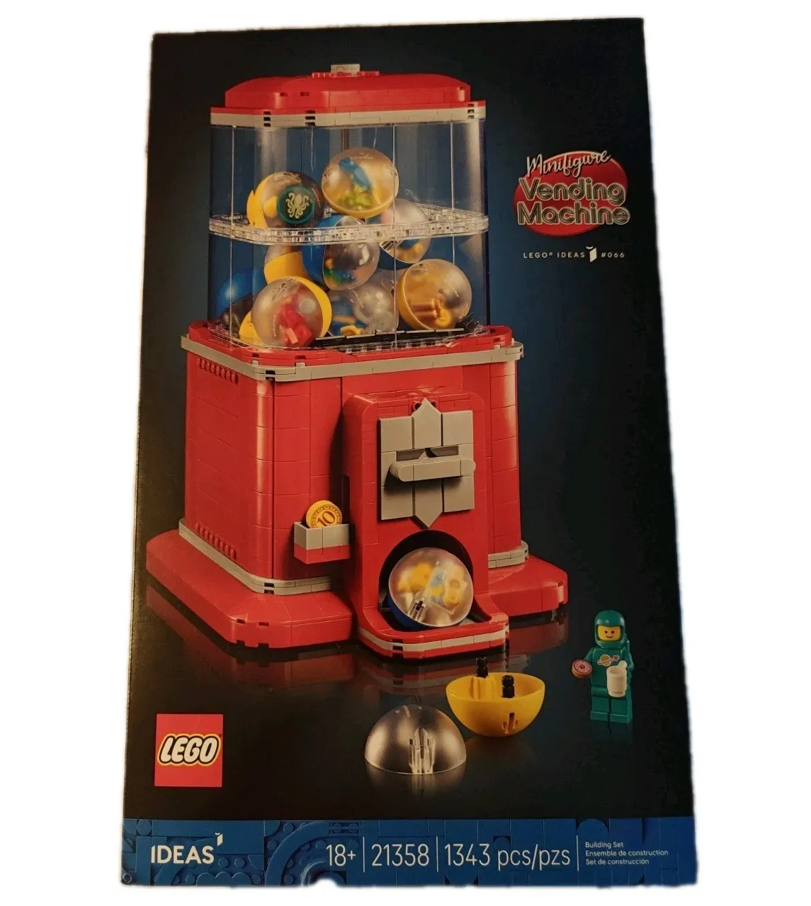 LEGO Ideas 21358 Minifigure Vending Machine Building Set
