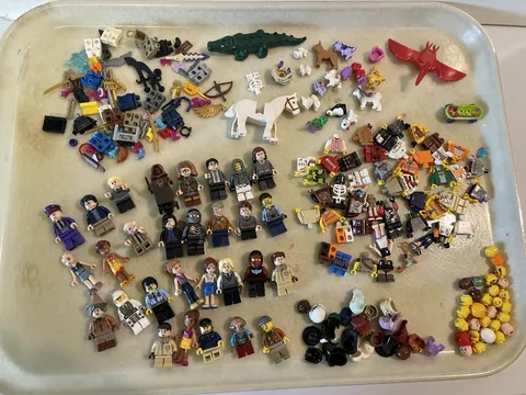 30X LEGO Minifigures Lot Figures and Parts - Marvel, Star Wars, Ninjago, City