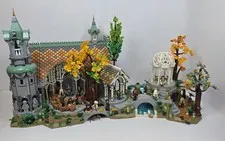 LEGO 10316 Lord of the Rings Rivendell 100% Complete 15 Minifigs Manuals Mint