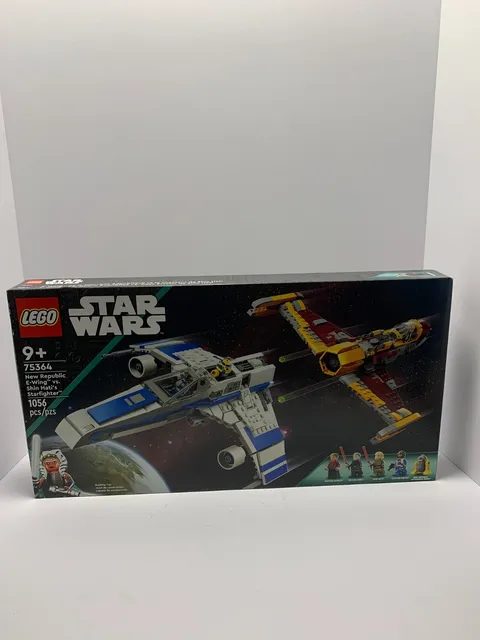 LEGO Star Wars 75364 New Republic E-Wing vs. Shin Hati's Starfighter-Damaged Box