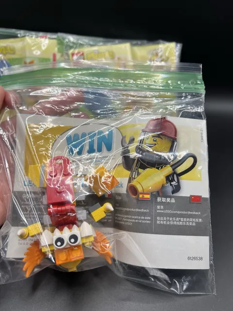 SET OF 3 Lego Mixels Series 1 Infernites: Flain 41500, Vulk 41501, & Zorch 41502