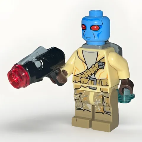 ✅ LEGO Star Wars Minifigure sw0689 Duros Alliance Fighter, Jet Pack, Battlefront