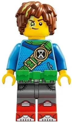 LEGO® Minifigure DREAMZzz drm003 Mateo Bright Green Utility Belt