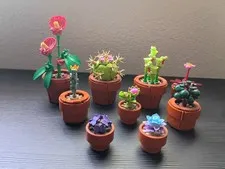 LEGO Botanicals: Tiny Plants (10329) - No Box, Complete with Manuals