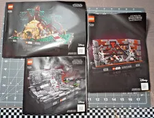 LEGO Star Wars Diorama Sets Lot of 3 - 75339 75330 75329 SEALED BAGS NO BOX