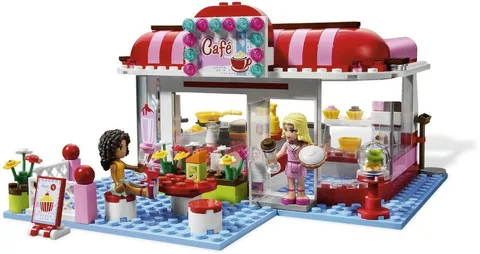 LEGO Friends 2012 City Park Cafe 3061 — With Instructions, No Box RETIRED