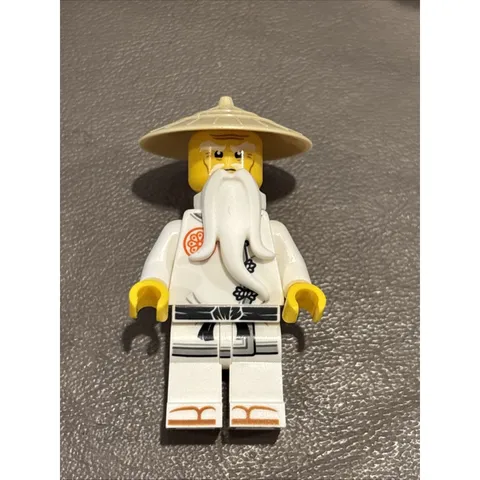 Lego Ninjago Wu Sensei Minifigure #njo0996 Golden Weapons Legacy Brand New