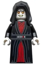 LEGO Star Wars Emperor Palpatine Minifigure SW1405 Black Red Robe 2025