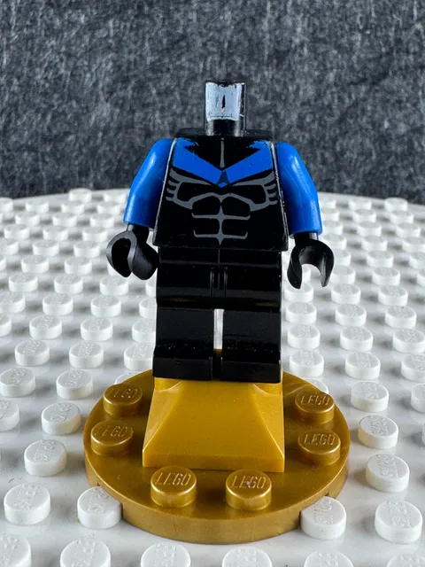 LEGO Batman Nightwing BAT015 Headless Retired Exclusive Rare