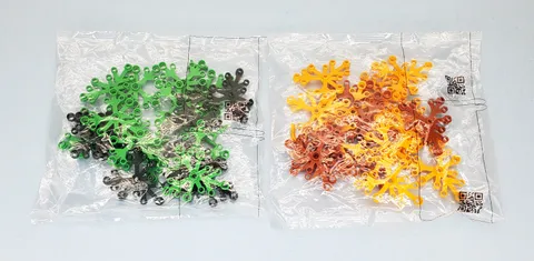 LEGO 21318 - Tree House - 2 x Sealed Foliage Bags ONLY - Parts & Pieces - 2417