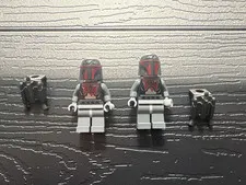 LEGO Star Wars Mandalorian Super Commando sw0494 & sw0495 Figures Only