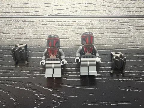 LEGO Star Wars Mandalorian Super Commando sw0494 & sw0495 Figures Only