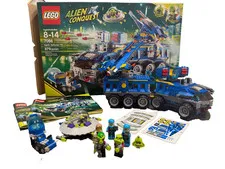 LEGO ALIEN CONQUEST EARTH DEFENSE HQ 7066 UNASSEMBLED