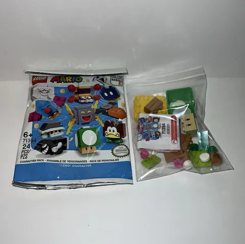 Lego Super Mario: 71394 1UP MUSHROOM Series 3 Character Pack - Unbuilt! New