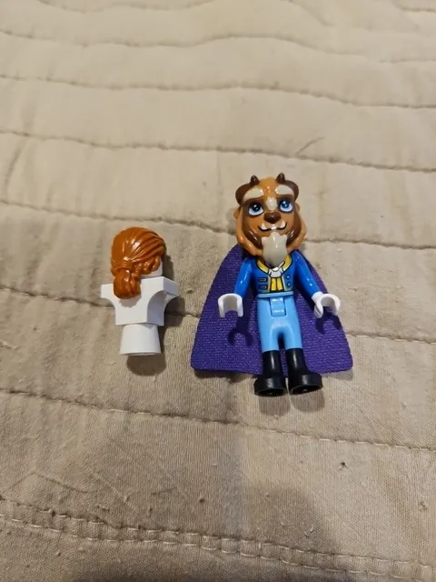 LEGO Beast Prince Adam Collectible Minifigures Minifigure Beast with hair  beast