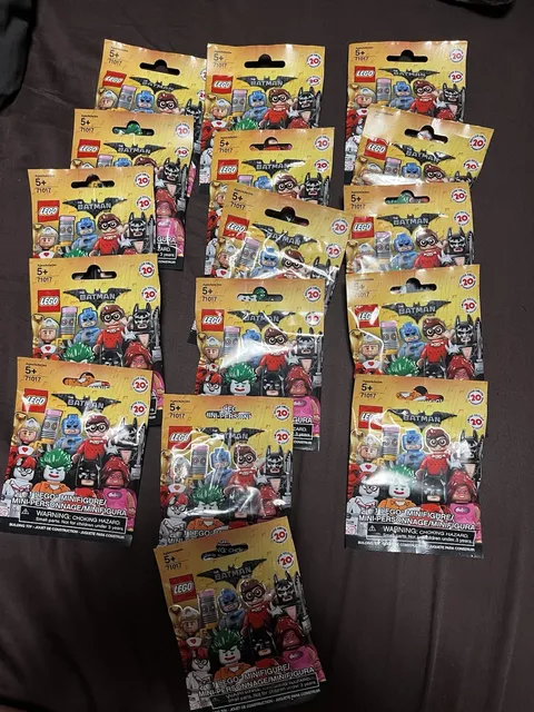 16 Blind Bags Lego Batman Movie Series 1 Factory Sealed Minifigures 71017 New