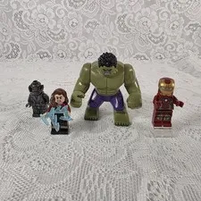Hulk LEGO Minifigure Lot Super Heroes 76031 The Hulk Scarlet Witch Ultron Prime 