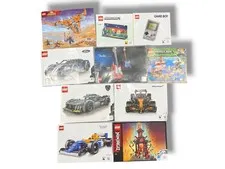 LEGO Instruction Manual Lot Minecraft Game Boy Ford GT McLaren Ninjago