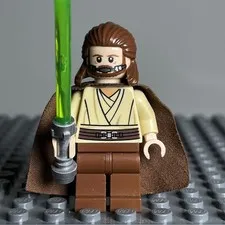 LEGO Star Wars Qui-Gon Jinn Breathing Apparatus sw0410 Set 9499 Gungan Sub - 1M