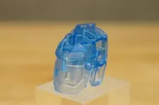 LEGO Bionicle 64262  Head Connector Block Glatorian Transparent Blue Accessory