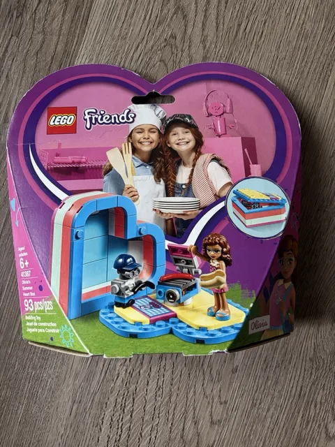 LEGO Friends Olivia's Summer Heart Box (41387) NIB