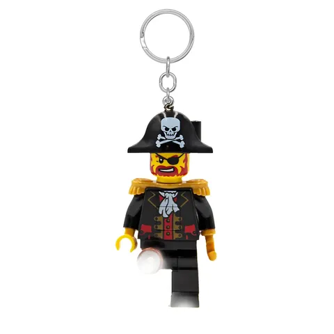 LEGO® Large 3 Inch Tall Figure Keychain Light - Captain Brickbeard (KE23H)