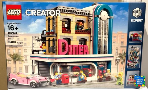 LEGO CREATOR  Downtown Diner (10260) Brand New & Sealed