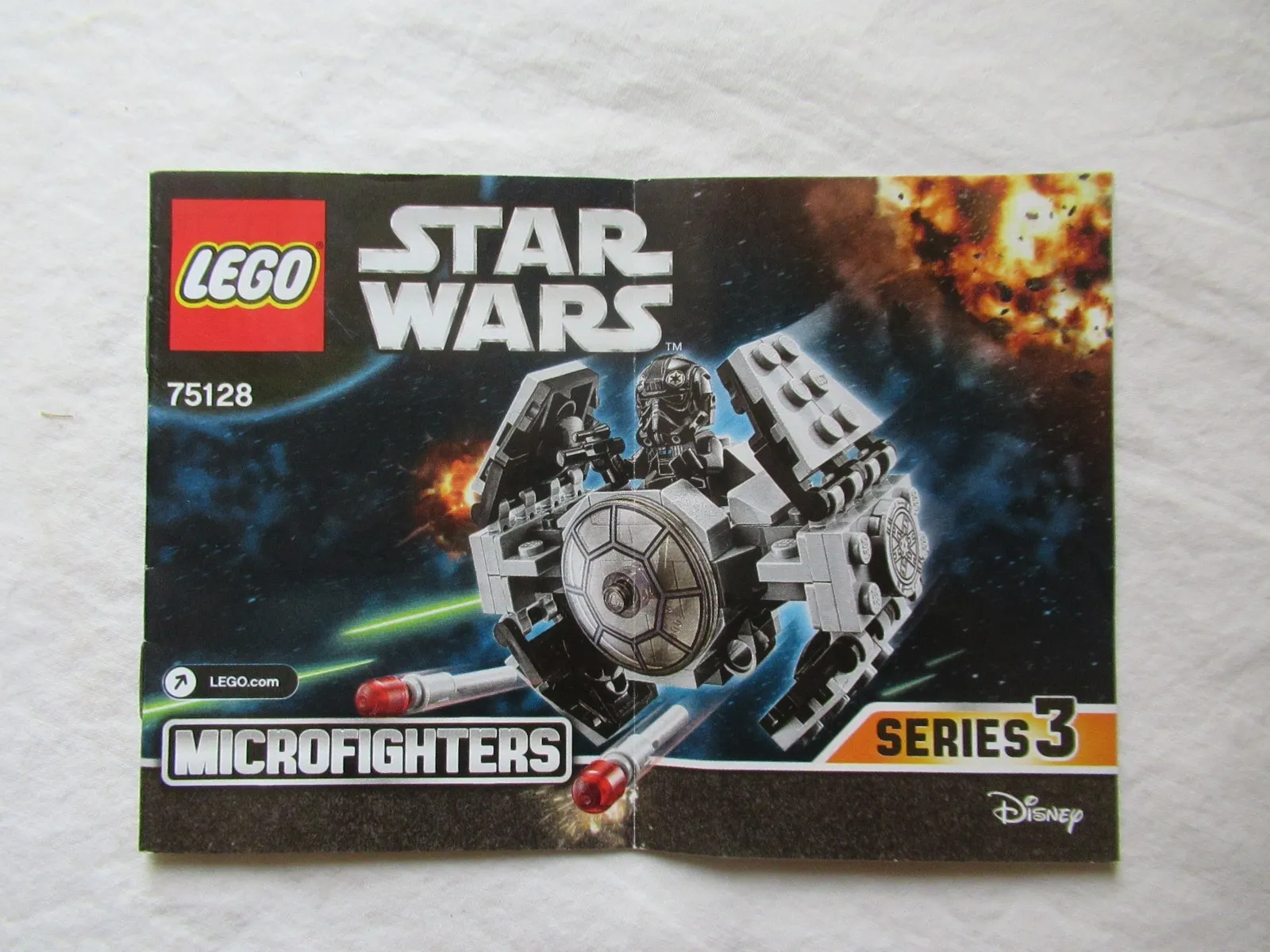 LEGO 75128 Star Wars Microfighters Series 3 Instruction Manual Booklet Brochure