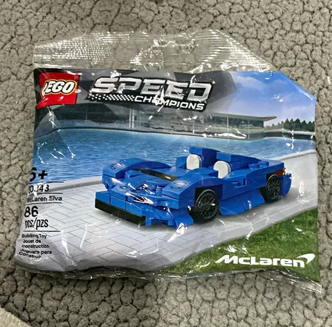 LEGO Speed Champions 30343 McLaren Elva Polybag Set 86 pcs Ages 6+
