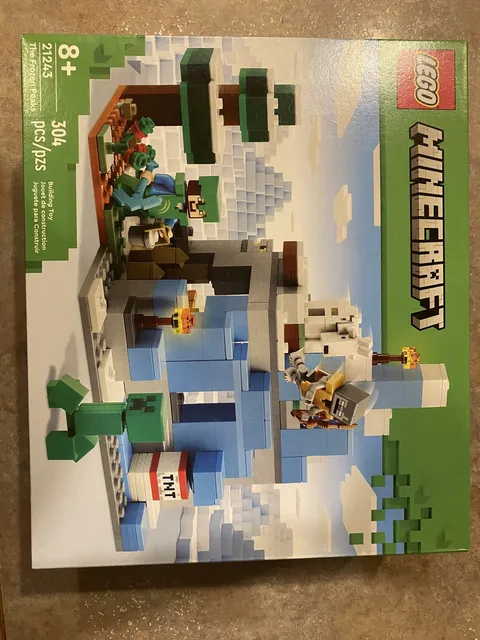 Lego 21243 - The Frozen Peaks - Minecraft - New Sealed AU 