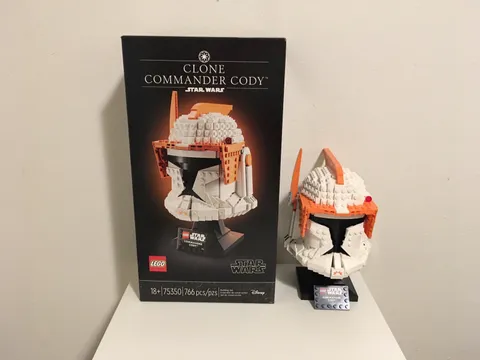 LEGO 75350 Star Wars Clone Commander Cody Helmet Complete w / Manual / Box