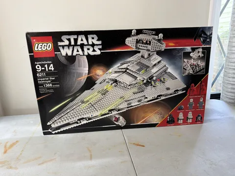 New LEGO Set Star Wars Imperial Star Destroyer 6211 Factory Sealed See Desc