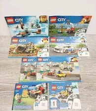 LEGO City Instruction Manual Lot of 7