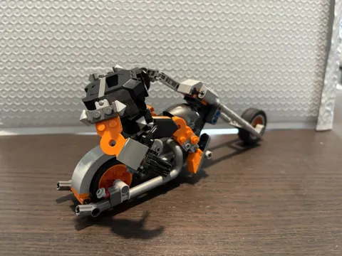 LEGO Super Heroes Marvel Ghost Rider Mecha Suit & Bike 76245 Toy Blocks Rare Toy