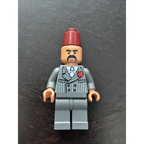 Lego Kazim Minifigure #iaj041 Indiana Jones Set #7197 Venice Canal Chase