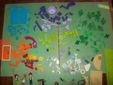 LEGO FRIENDS # 41311, # 3933 PLUS MORE LARGE LOT PARTS, FIGURES, BIRD