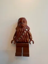 RARE VINTAGE LEGO Star Wars | Chewbacca (REDDISH BROWN) - Item No: sw0011a