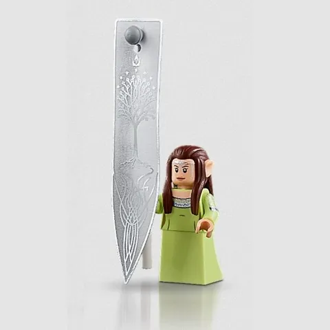 NEW LEGO Arwen & Banner Flag Minifigure 11377 Lord of the Rings Minas Tirith