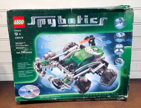 Vintage LEGO Spybotics: Technojaw T55 Robotic Set 2002 NEW…READ DESCRIPTION