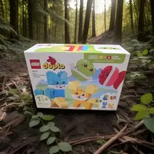 LEGO DUPLO My First 3 in 1 Creative Cute Pets Building Toy, Multicolor, 24 10477