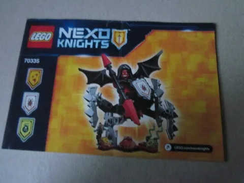 Lego Nexo Knights Building Instructions Instruction 70334